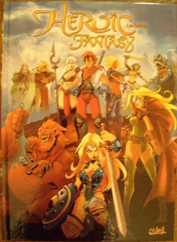jaquette livre Heroic Fantasy. les Inedits