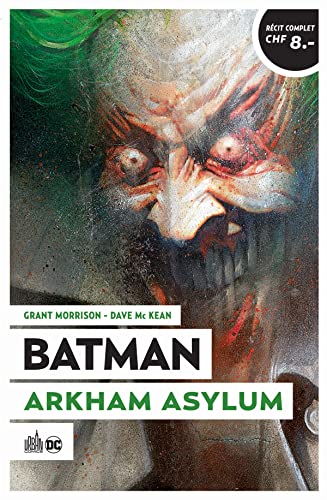 jaquette livre Batman Tome 3 - Arkham Asylum
