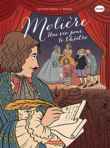 jaquette livre Les Classiques En Bd - Molière - Une Vie Pour Le Théâtre
