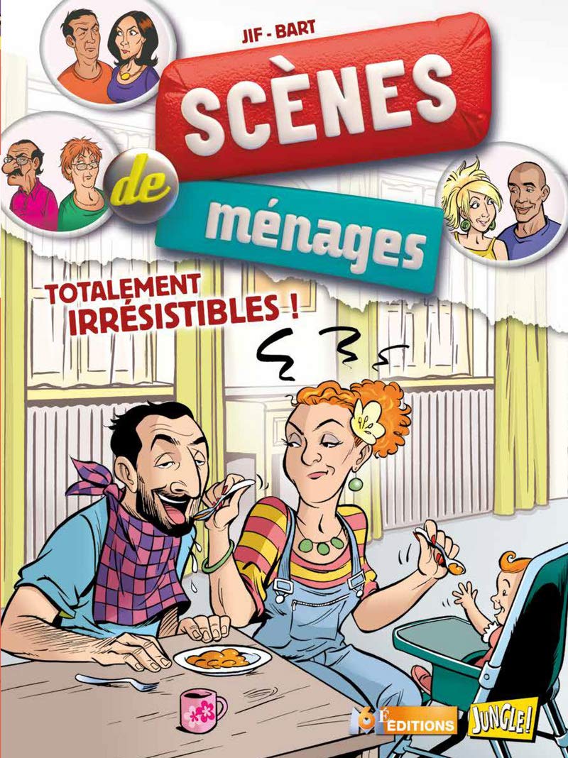 jaquette livre Scènes de ménages, Tome 5 : Totalement irrésistibles !