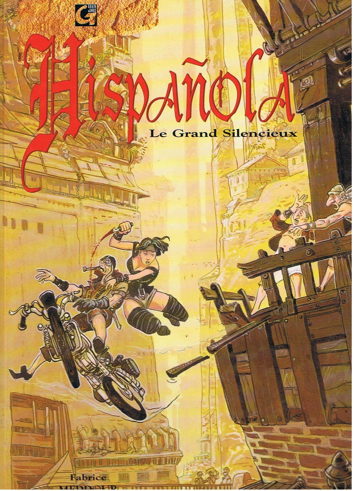jaquette livre HISPANOLA TOME 2 : LE GRAND SILENCIEUX