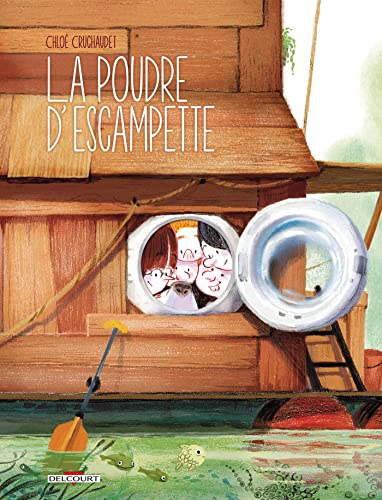 jaquette livre La Poudre D'escampette - Avec Le Radeau À Construire, Dans Ton Livre !