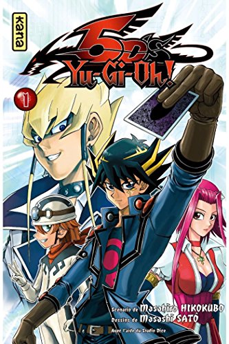 jaquette livre Yu-Gi-Oh ! 5D's - Tome 1 : Yûsei le Riding Duelist !!