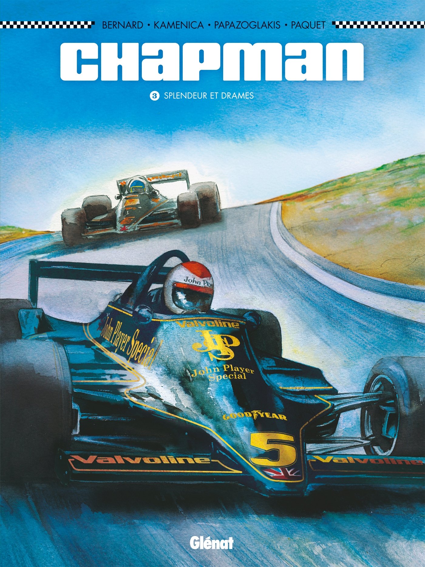 jaquette livre Chapman - Tome 03: Splendeur et drames