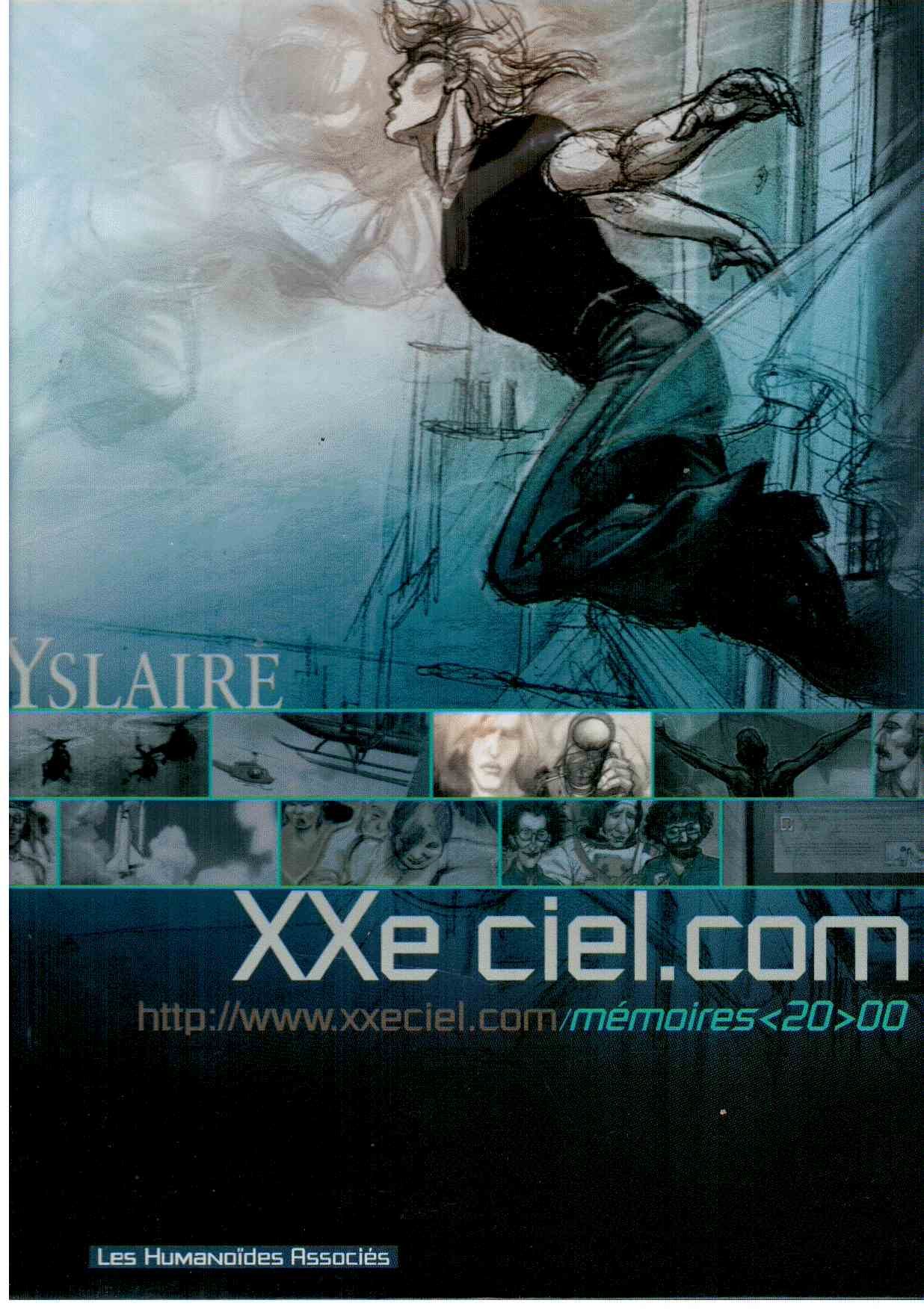 jaquette livre XXe ciel.com, Tome 4 : Mémoires 00