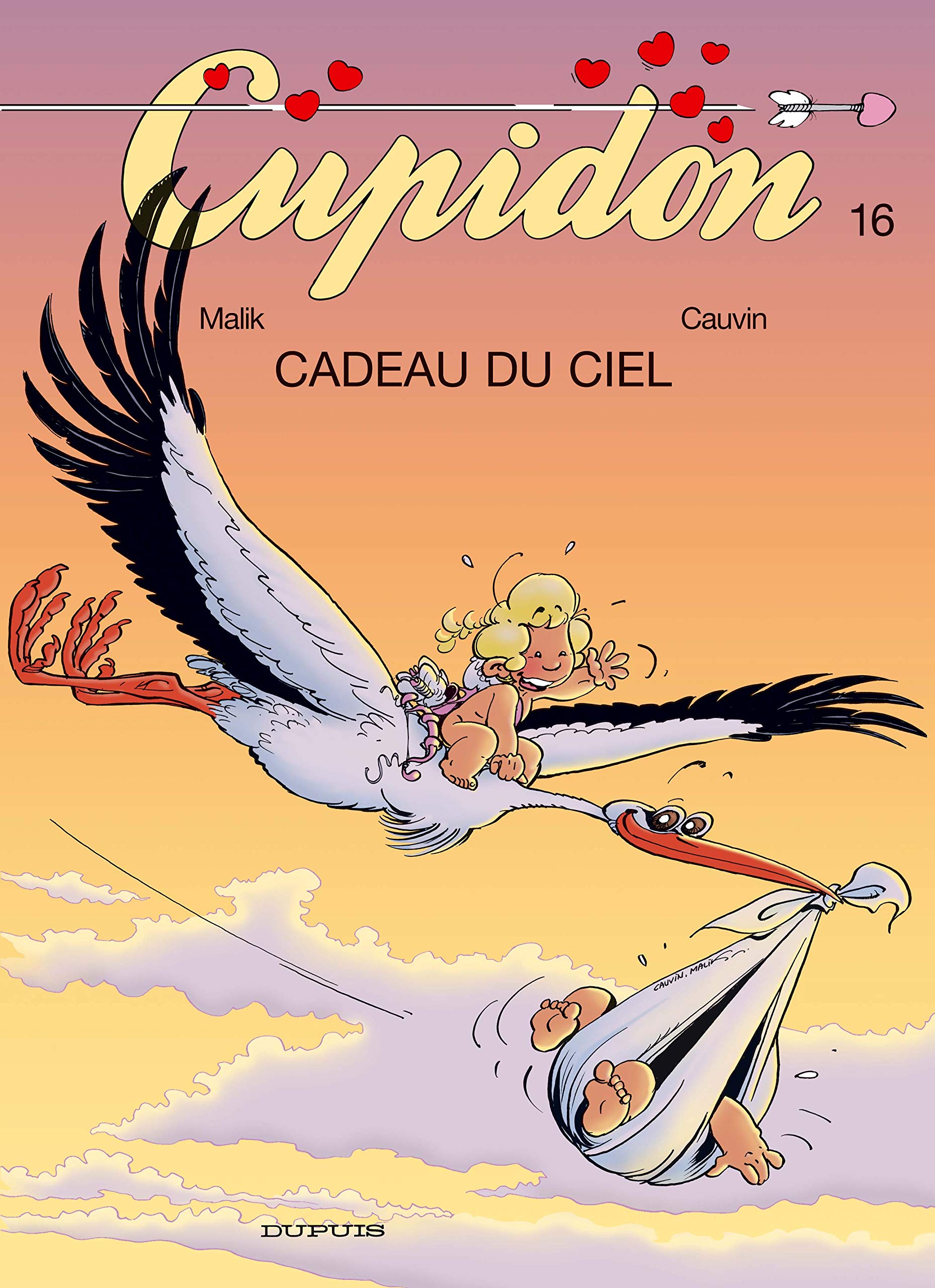 jaquette livre Cupidon, Tome 16 : Cadeau du ciel