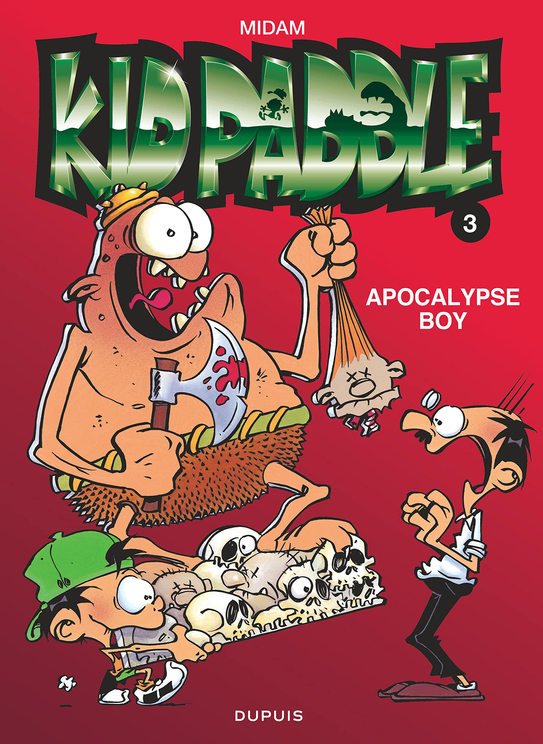 jaquette livre Kid Paddle, tome 3 : Apocalypse boy
