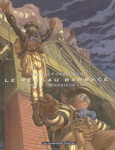 jaquette livre Le Réseau Bombyce Tome 2 - Monsieur Lune
