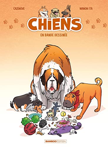jaquette livre Les Chiens En Bande Dessinée Tome 1 - Avec Un Cahier Pédagogique