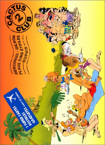 jaquette livre Cactus Club Tome 2 - Plages Cinq Étoiles