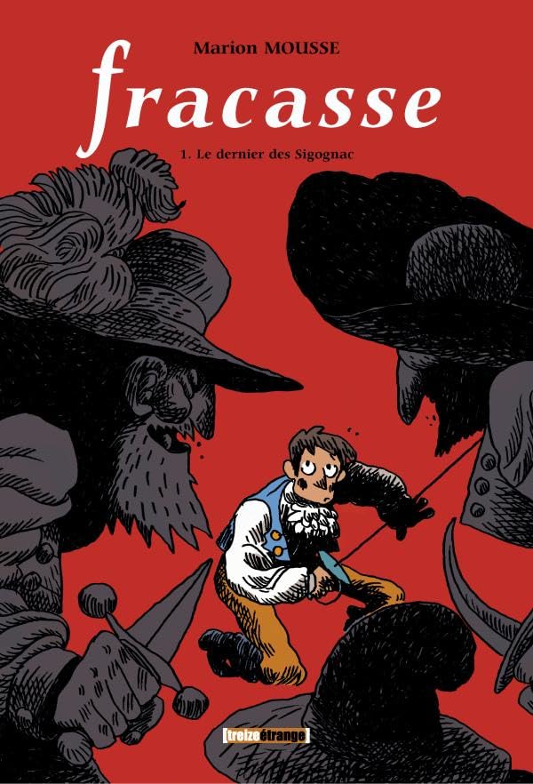 jaquette livre Fracasse Tome 1 - Le Dernier Des Sigognac