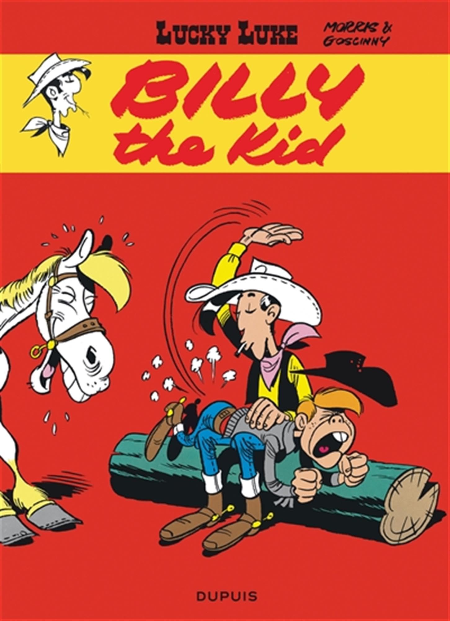 jaquette livre Lucky Luke, tome 20 : Billy the Kid