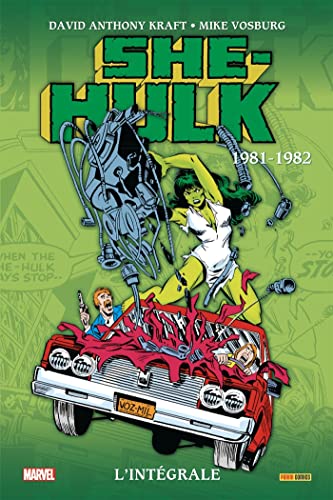 jaquette livre She-Hulk L'intégrale - 1981-1982