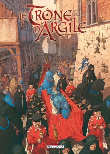 jaquette livre Le Trône D'argile Tome 4 - La Mort Des Rois