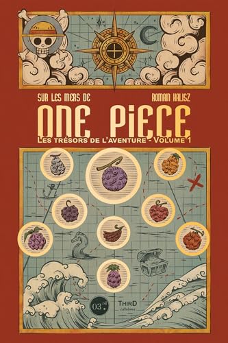 jaquette livre Sur les mers de One Piece - Les trésors de l'aventure - Tome 1