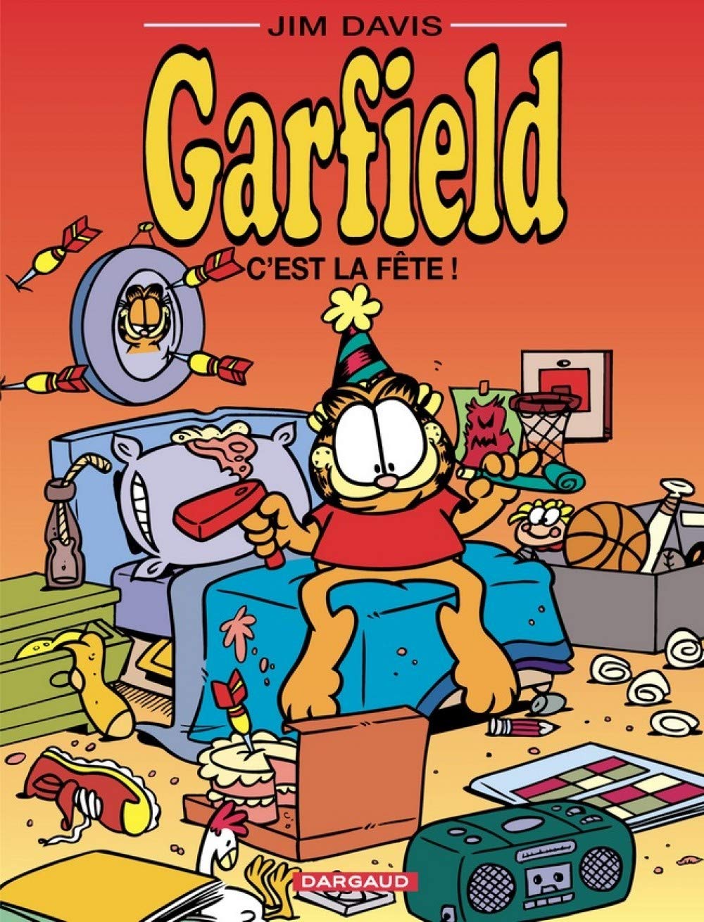 jaquette livre Garfield, tome 37 : C'est la fête !