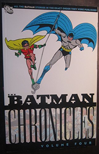 jaquette livre The Batman Chronicles: Volume 4