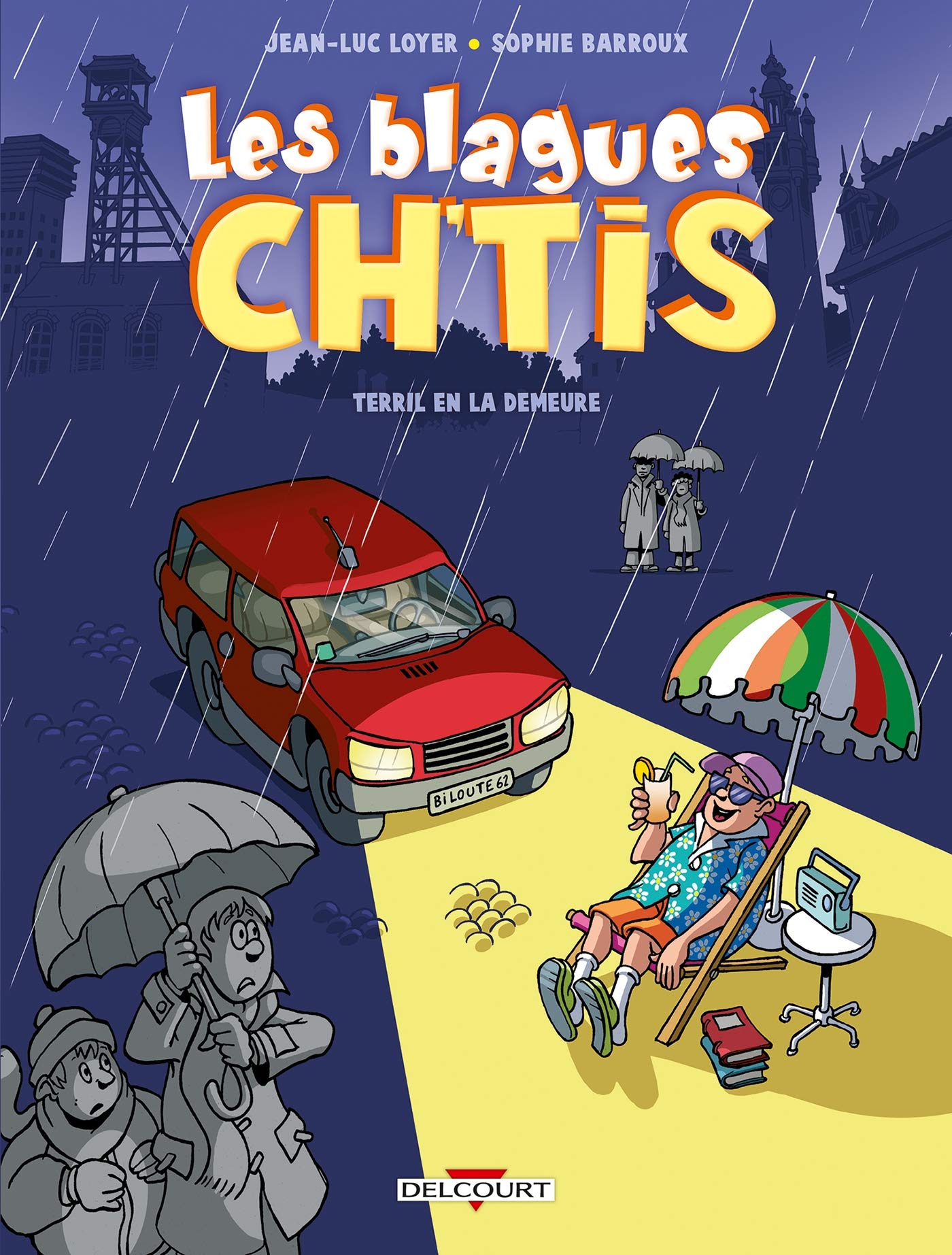 jaquette livre Les blagues ch'tis, Tome 1 : Terril en la demeure