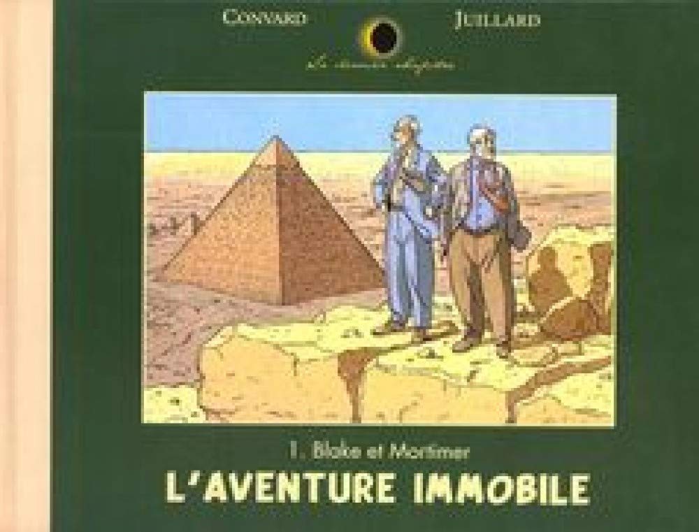 jaquette livre Blake et Mortimer : L'Aventure immobile