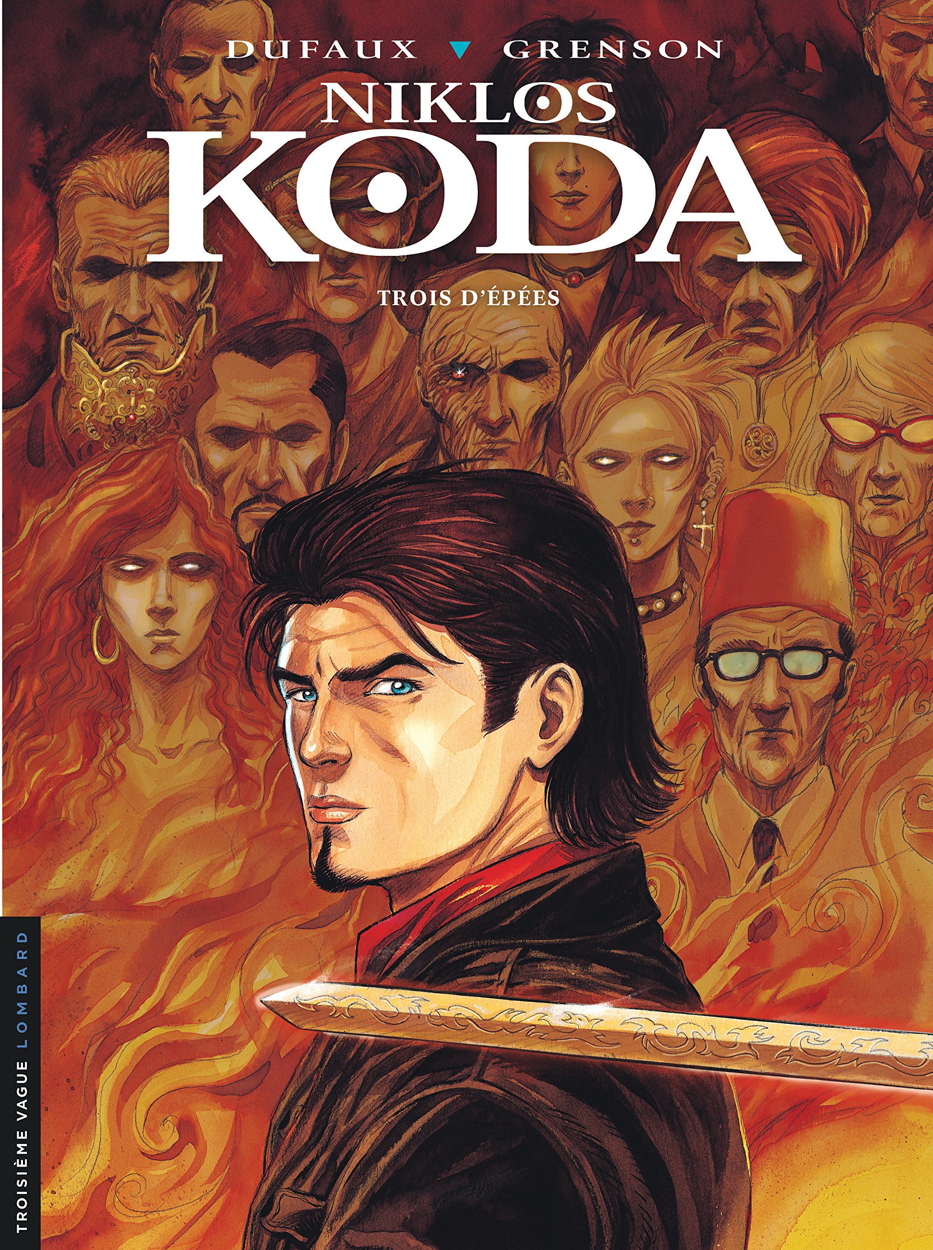 jaquette livre Niklos Koda - tome 10 - Trois d'épées