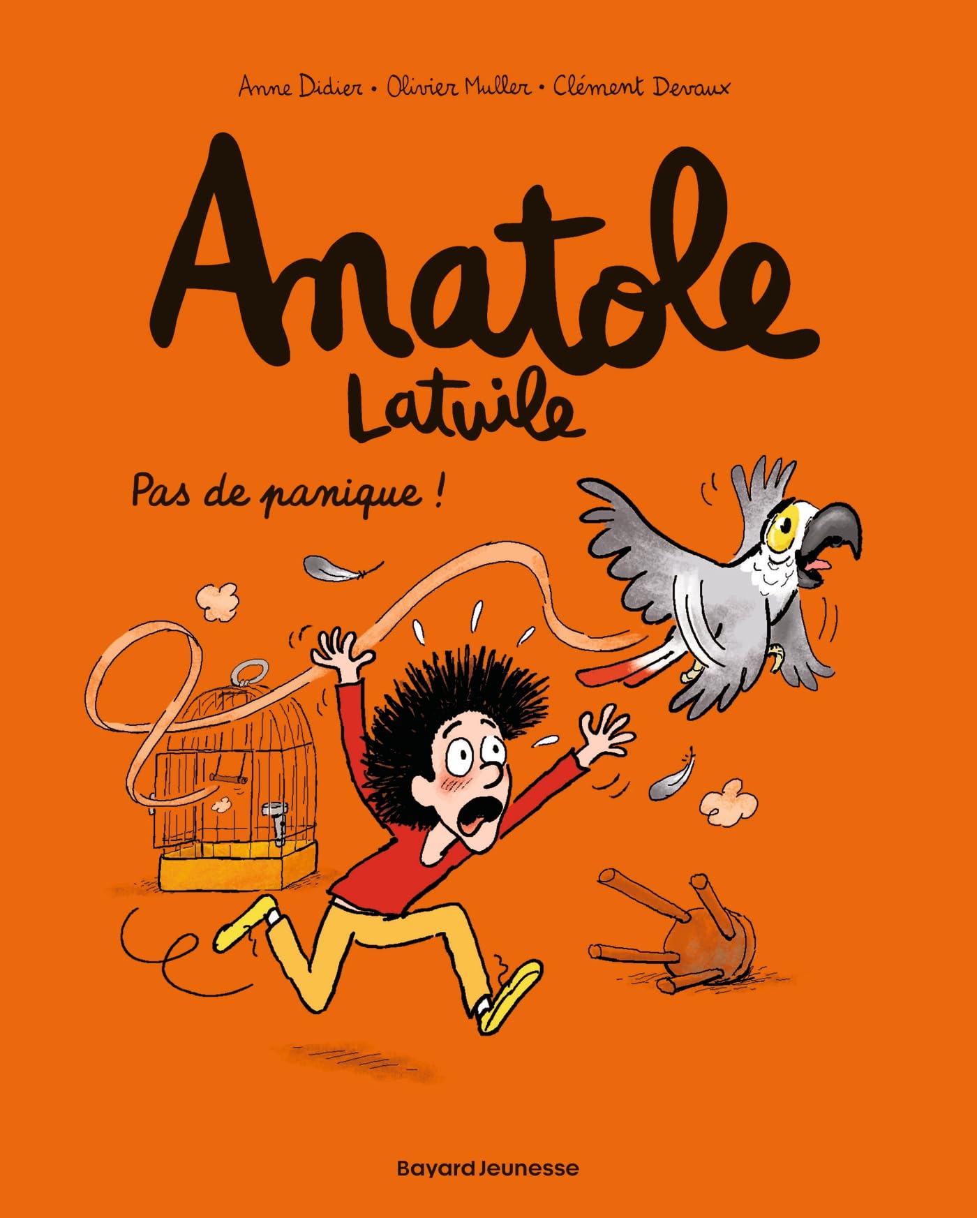 jaquette livre Anatole Latuile, Tome 06: Pas de panique !