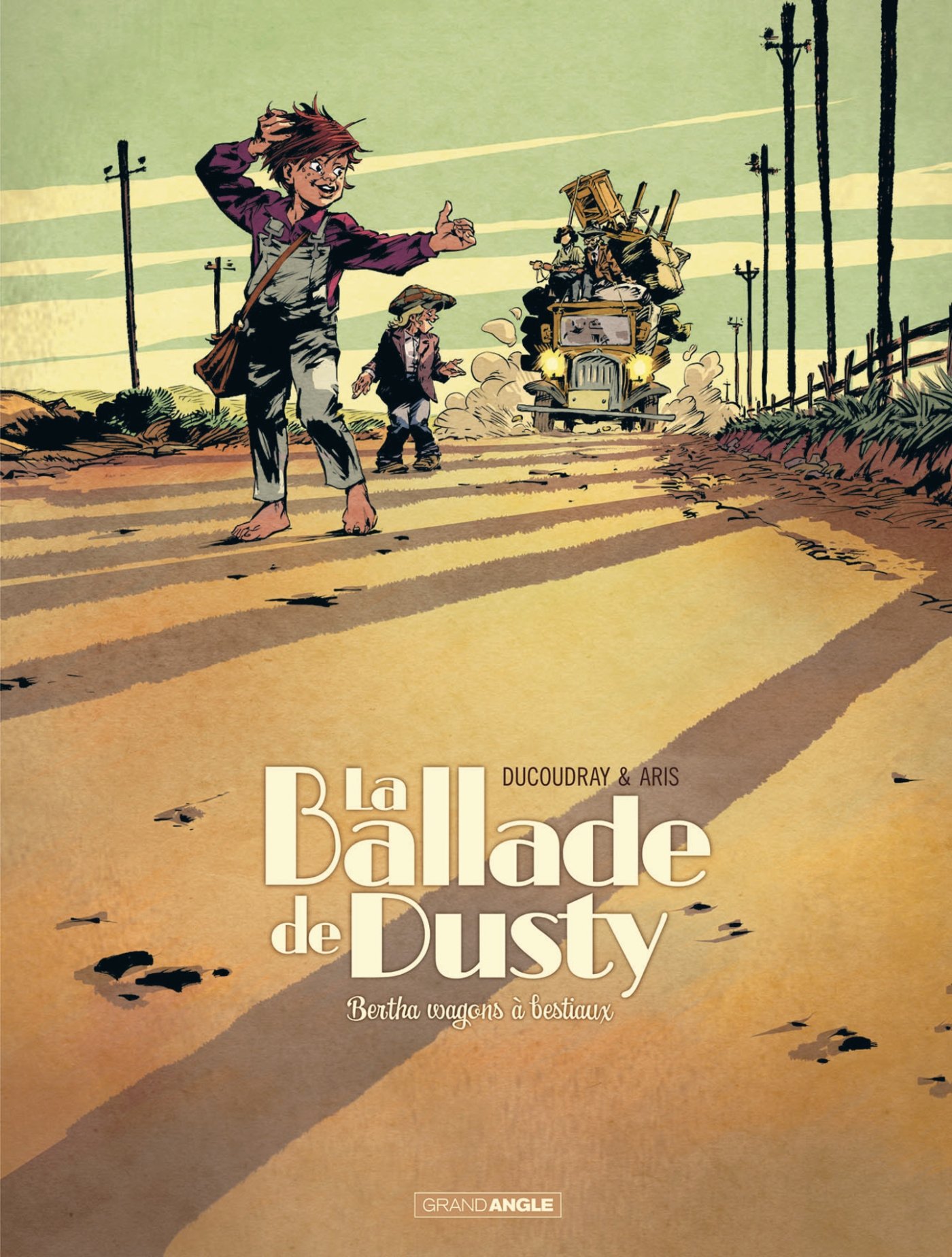 jaquette livre La ballade de Dusty - tome 1