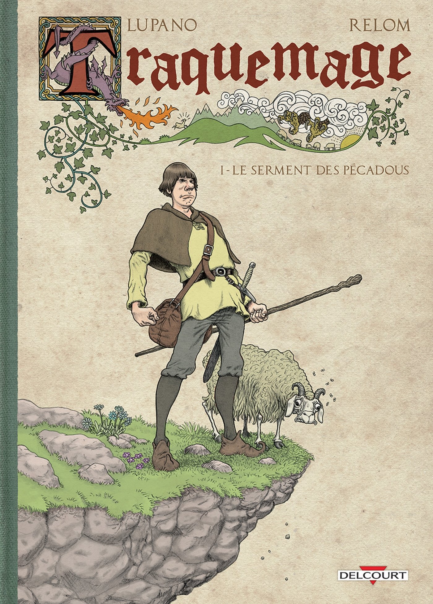 jaquette livre Traquemage T1 - Le Serment des pécadous