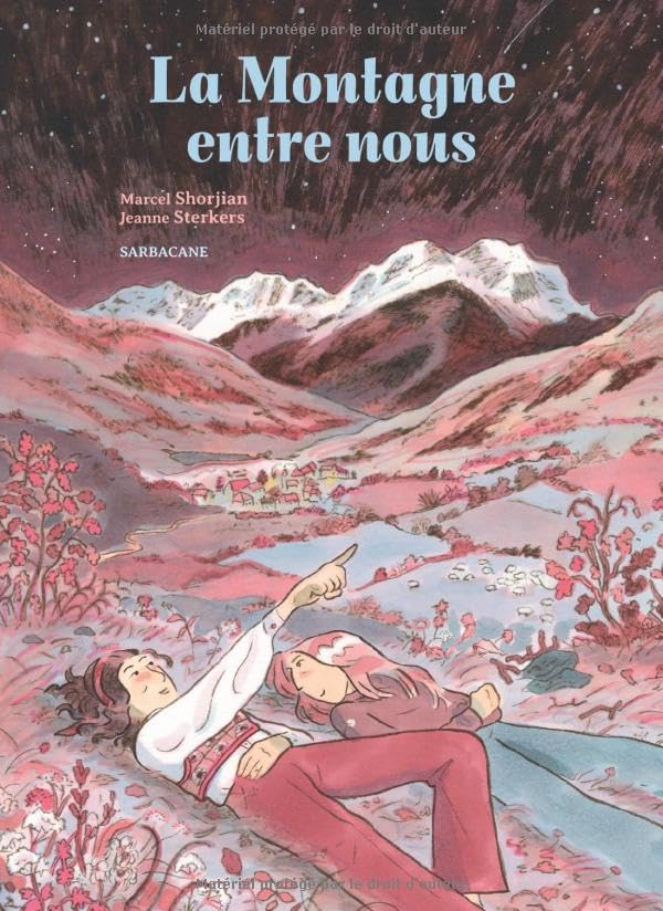 jaquette livre La Montagne Entre Nous