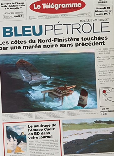 jaquette livre Bleu Pétrole