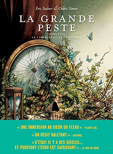 jaquette livre La Grande Peste Tome 2 - Le Labyrinthe Et La Guerre