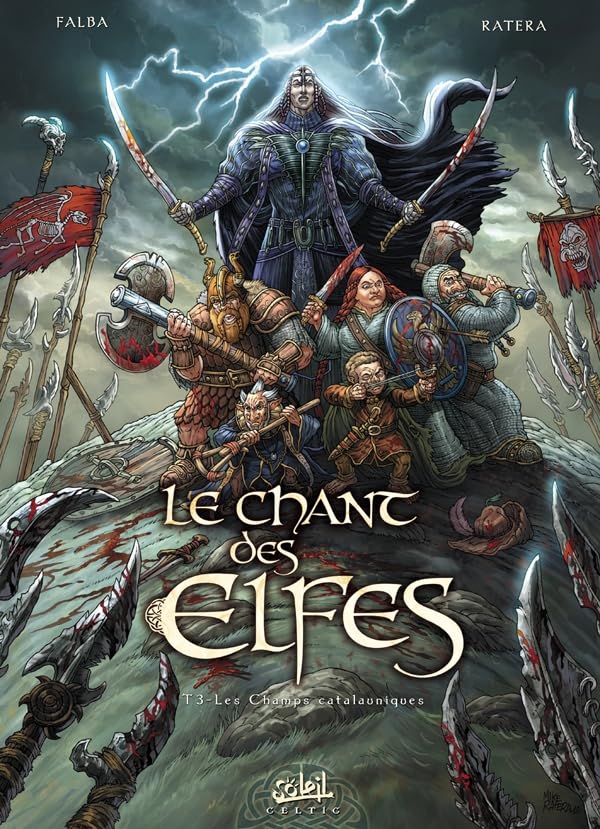 jaquette livre Le Chant Des Elfes Tome 3 - Les Champs Catalauniques