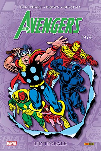jaquette livre The Avengers : L'intégrale - 1974