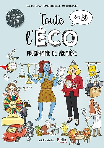 jaquette livre Toute L'éco En Bd - Programme De Première