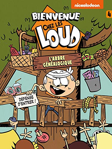jaquette livre Bienvenue Chez Les Loud Tome 4 - L'arbre Généalogique