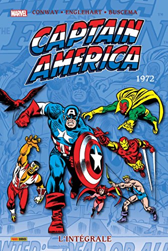 jaquette livre Captain America L'intégrale Tome 6 - 1972