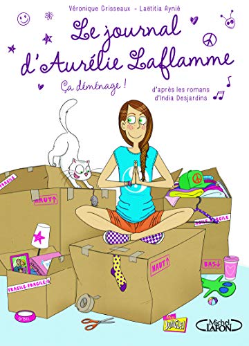 jaquette livre Le Journal D'aurélie Laflamme Tome 3 - Ca Déménage !