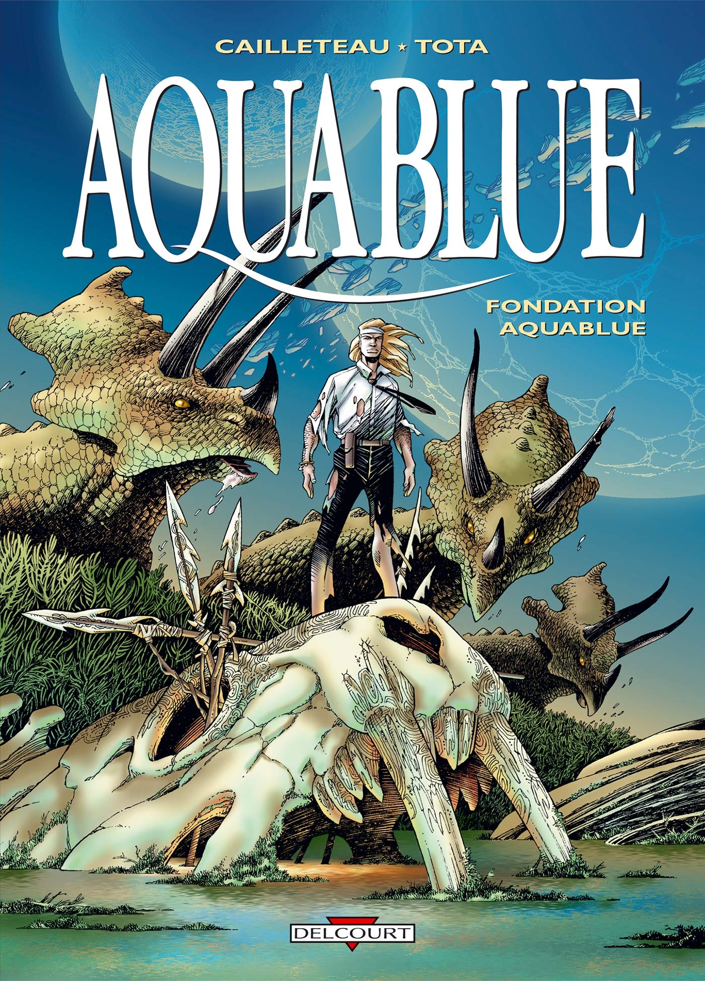 jaquette livre Aquablue, tome 8 : Fondation Aquablue
