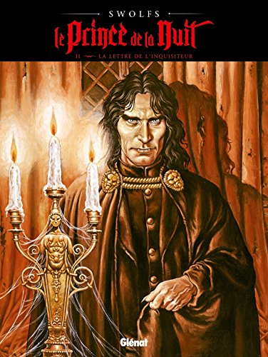 jaquette livre Le Prince De La Nuit Tome 2 - La Lettre De L'inquisiteur