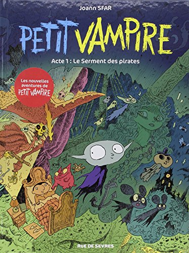 jaquette livre Petit Vampire Tome 1 - Le Serment Des Pirates