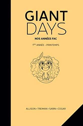 jaquette livre Giant Days - Nos Années Fac - Printemps