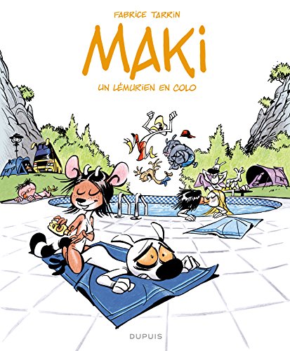 jaquette livre Maki Tome 1 - Un Lémurien En Colo