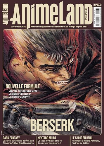 jaquette livre Animeland 246 Berserk Et La Dark Fantasy