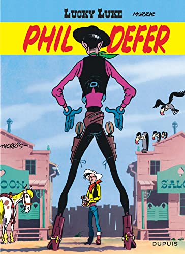 jaquette livre Lucky Luke Tome 8 - Lucky Luke Et Phil Defer