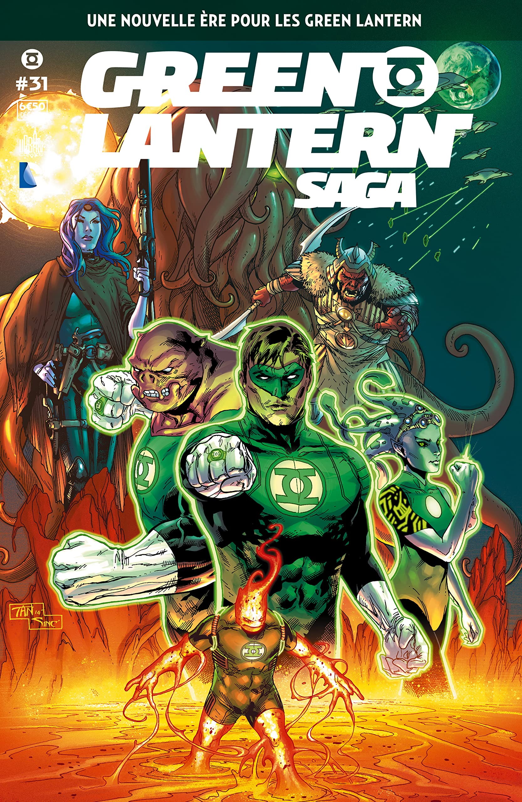 jaquette livre Green Lantern Saga 31