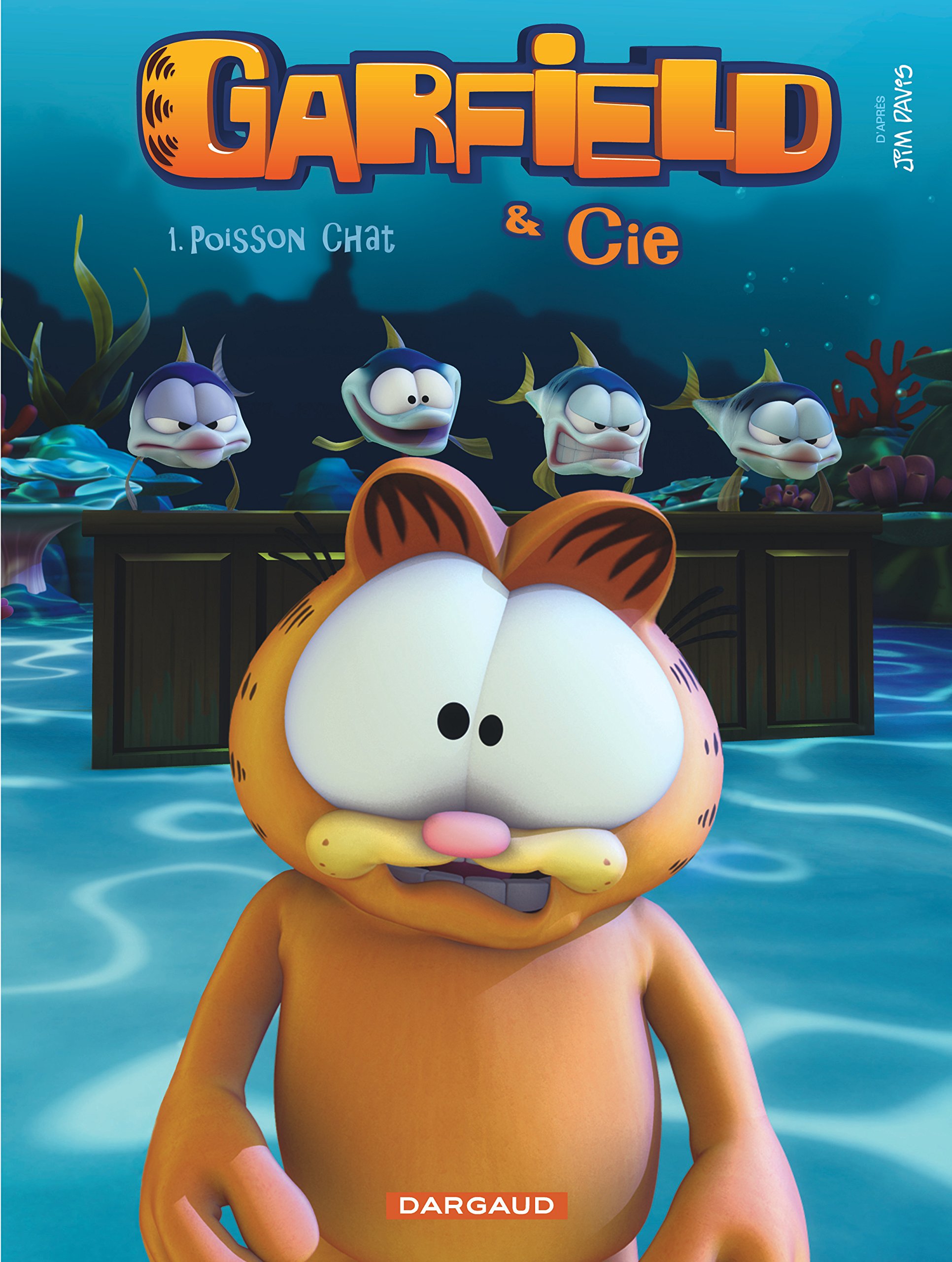jaquette livre Garfield & Cie - tome 1 - Poisson Chat (1)