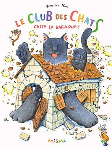jaquette livre Club des chats (le) - Casse la Baraque