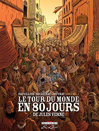 jaquette livre Le Tour Du Monde En 80 Jours Tome 1