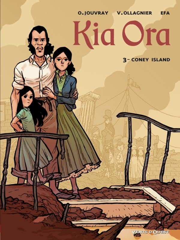 jaquette livre Kia Ora Tome 3 - Coney Island