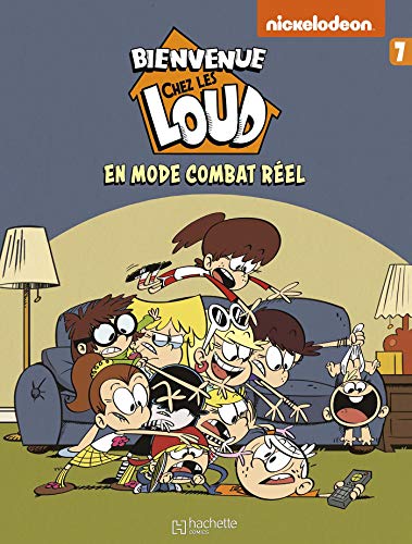 jaquette livre Bienvenue Chez Les Loud Tome 7 - En Mode Combat Réel