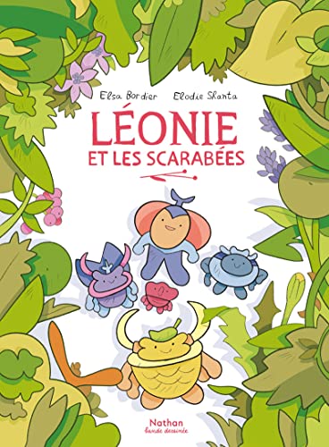 jaquette livre Léonie Et Les Scarabées